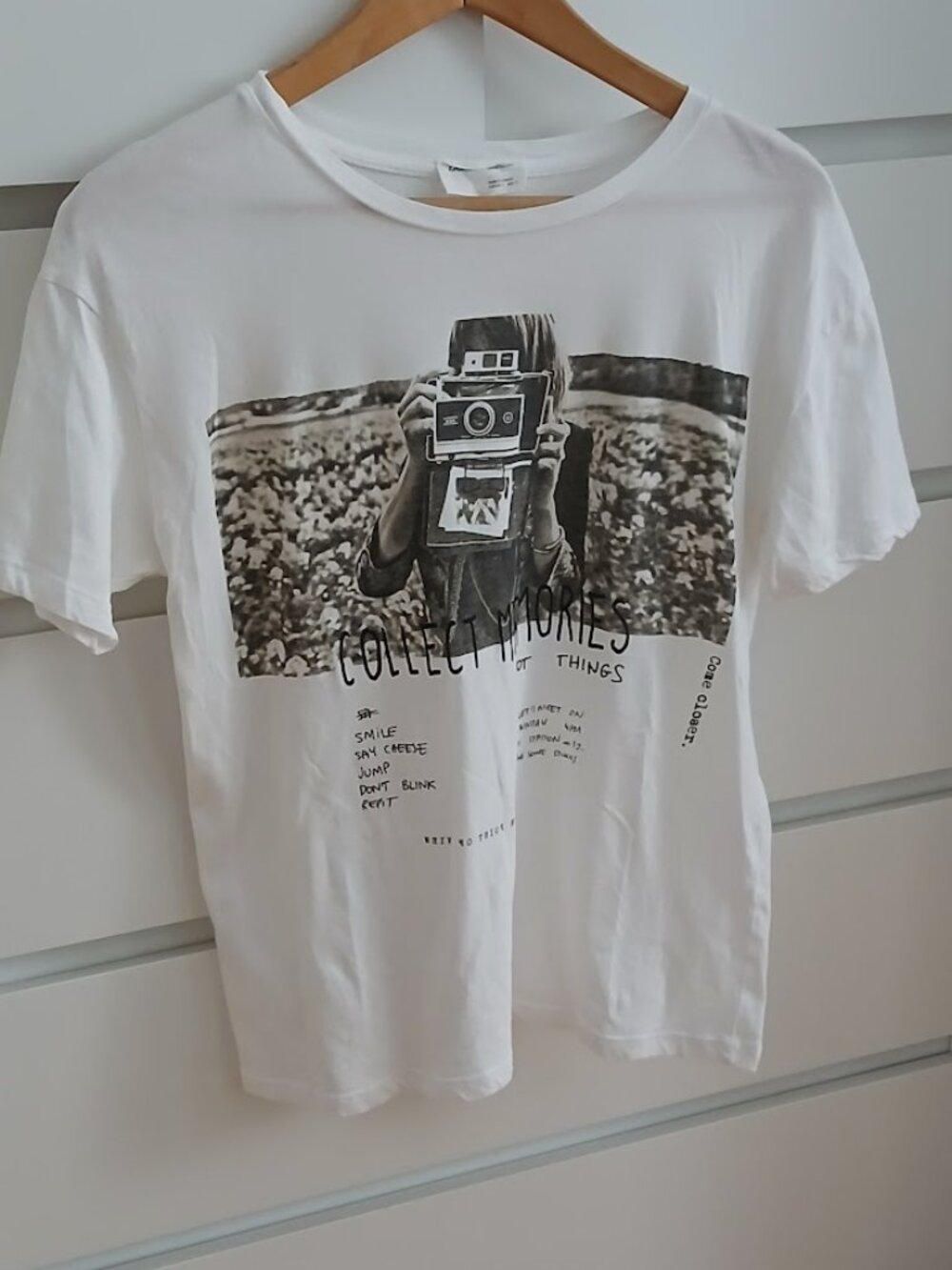 ZARA Photo "Collect Memories" T - Shirt - oversized S